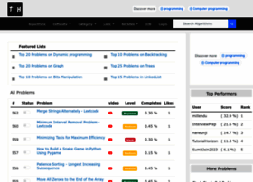 Algorithms.tutorialhorizon.com thumbnail