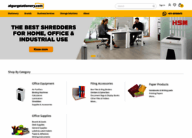 Algurgstationery.com thumbnail
