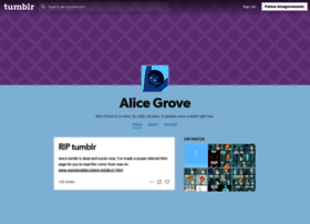 Alicegrove.com thumbnail