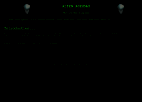 Alienagendas.com thumbnail