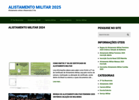 Alistamentomilitaronline.com.br thumbnail