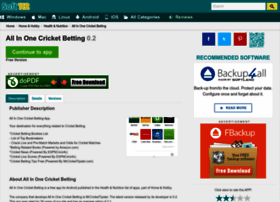 All-in-one-cricket-betting.soft112.com thumbnail