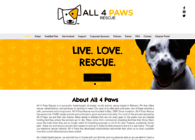 All4pawsrescue.com thumbnail