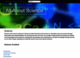 Allaboutscience.org thumbnail