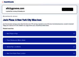 Allcitygroove.com thumbnail