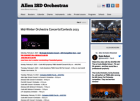 Allenorchestra.org thumbnail