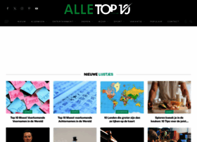Alletop10lijstjes.nl thumbnail