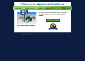 Allgemeine-suchmaschine.de thumbnail