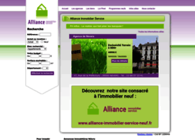 Allianceimmobilierservice.com thumbnail