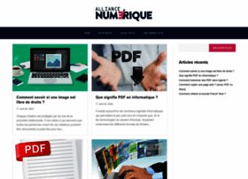 Alliancenumerique.com thumbnail