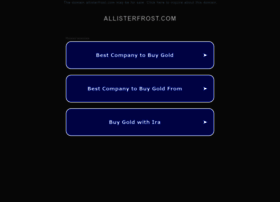 Allisterfrost.com thumbnail