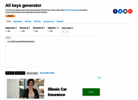 Allkeysgenerator.com thumbnail