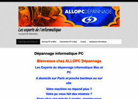 Allopcdepannage.com thumbnail