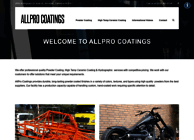 Allpro-coatings.com thumbnail