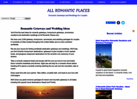 Allromanticplaces.com thumbnail