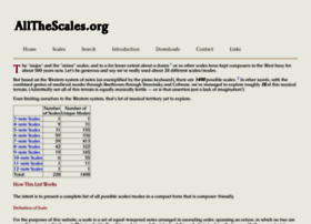 Allthescales.org thumbnail