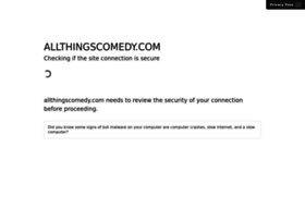 Allthingscomedy.com thumbnail