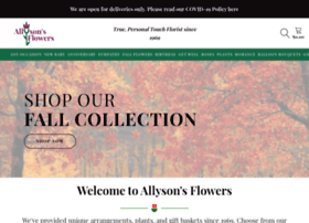 Allysonsflowers.com thumbnail