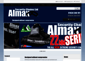 Almax-security-chains.co.uk thumbnail