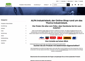 Alpa-industrielack.de thumbnail