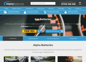 Alpha-batteries.co.uk thumbnail