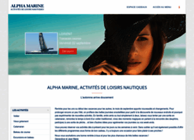Alpha-marine.fr thumbnail