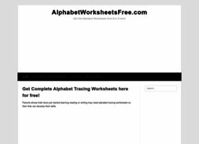 Alphabetworksheetsfree.com thumbnail