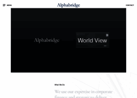 Alphabridge.co thumbnail