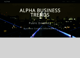 Alphabusinesstrends.com thumbnail