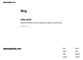 Alphacapitals.com thumbnail