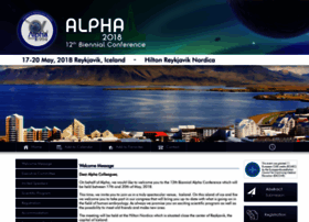 Alphaconference2018.org thumbnail
