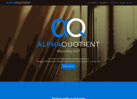 Alphaquotient.com thumbnail