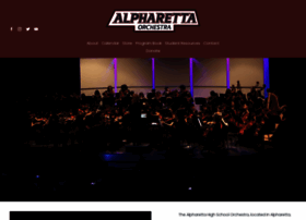Alpharettaorchestra.org thumbnail