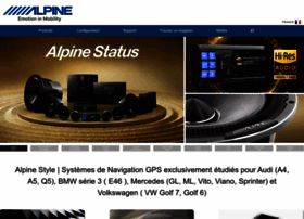 Alpine-electronics.fr thumbnail