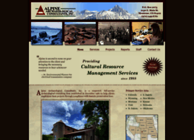 Alpinearchaeology.com thumbnail