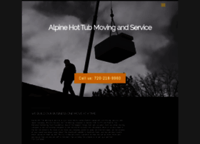 Alpinehottubmoving.com thumbnail