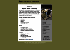 Alpinemetalfinishing.com thumbnail