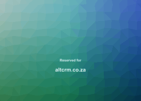 Altcrm.co.za thumbnail