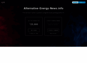 Alternative-energy-news.info thumbnail