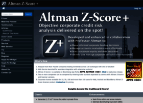 Altmanzscoreplus.com thumbnail