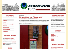 Altstadtverein-fuerth.de thumbnail