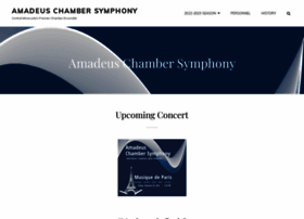 Amadeuschambersymphony.org thumbnail