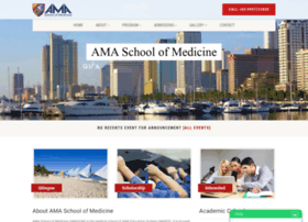 Amaschoolofmedicine.com thumbnail