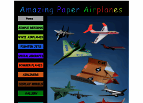 Amazingpaperairplanes.com thumbnail
