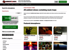 Ambient-loops.ambient-mixer.com thumbnail