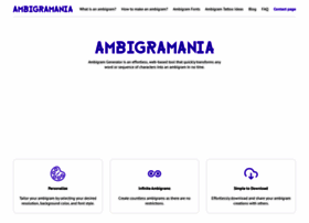 Ambigramania.com thumbnail