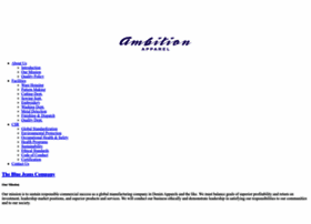 Ambition-apparel.com thumbnail