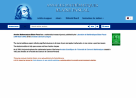 Ambp.centre-mersenne.org thumbnail