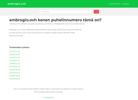 Ambrogio.ovh thumbnail Ambrogio.ovh thumbnail