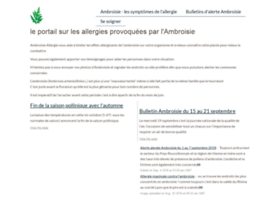 Ambroisie-allergie.fr thumbnail